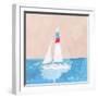 Sunset Sailing-null-Framed Art Print