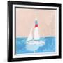 Sunset Sailing-null-Framed Art Print