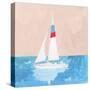 Sunset Sailing-null-Stretched Canvas