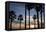 Sunset, Santa Monica Beach-Natalie Tepper-Framed Stretched Canvas