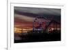 Sunset, Santa Monica Beach-Natalie Tepper-Framed Photo