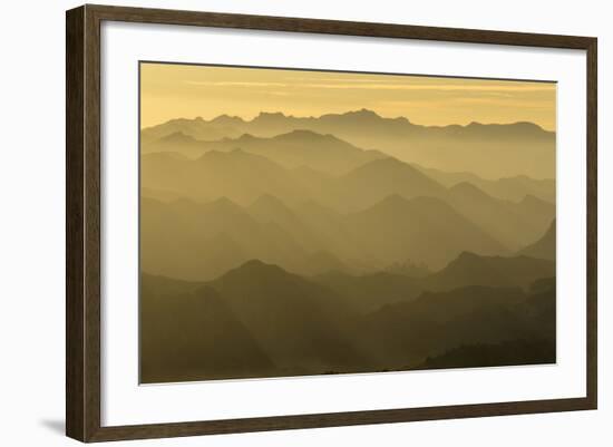 Sunset, Santa Monica Mountains, Santa Monica Mountains Nra, California-Rob Sheppard-Framed Photographic Print