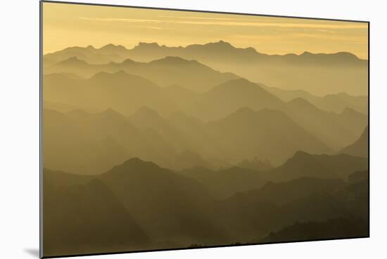 Sunset, Santa Monica Mountains, Santa Monica Mountains Nra, California-Rob Sheppard-Mounted Photographic Print
