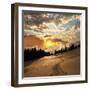Sunset Scene-Andrushko Galyna-Framed Photographic Print