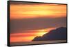 Sunset scenic, Inside Passage near Texada Island, Georgia Strait, British Columbia, Canada-Stuart Westmorland-Framed Stretched Canvas