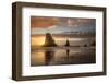 Sunset Sea Stacks-Danny Head-Framed Photographic Print