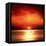 Sunset Sea-Jurek Nems-Framed Stretched Canvas