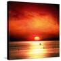 Sunset Sea-Jurek Nems-Stretched Canvas