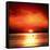 Sunset Sea-Jurek Nems-Framed Stretched Canvas