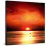 Sunset Sea-Jurek Nems-Stretched Canvas