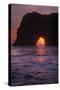 Sunset Seascape at Elephant Rock, Mendocino Coast California-Vincent James-Stretched Canvas