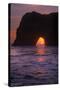 Sunset Seascape at Elephant Rock, Mendocino Coast California-Vincent James-Stretched Canvas