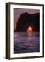 Sunset Seascape at Elephant Rock, Mendocino Coast California-Vincent James-Framed Photographic Print