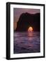 Sunset Seascape at Elephant Rock, Mendocino Coast California-Vincent James-Framed Photographic Print