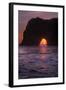 Sunset Seascape at Elephant Rock, Mendocino Coast California-Vincent James-Framed Photographic Print