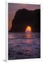 Sunset Seascape at Elephant Rock, Mendocino Coast California-Vincent James-Framed Photographic Print