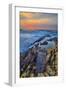 Sunset Seascape at Montaña de Oro, Morro Bay California Coast-Vincent James-Framed Photographic Print