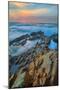 Sunset Seascape at Montaña de Oro-null-Mounted Photographic Print