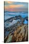 Sunset Seascape at Montaña de Oro-null-Stretched Canvas
