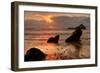 Sunset Seascape at Pfieffer Beach, Big Sur-Vincent James-Framed Photographic Print