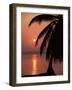 Sunset Seen from the Resort of West End on Roatan, Largest of the Bay Islands, Honduras, Caribbean-Robert Francis-Framed Photographic Print