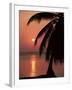 Sunset Seen from the Resort of West End on Roatan, Largest of the Bay Islands, Honduras, Caribbean-Robert Francis-Framed Photographic Print