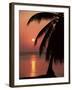 Sunset Seen from the Resort of West End on Roatan, Largest of the Bay Islands, Honduras, Caribbean-Robert Francis-Framed Photographic Print