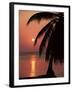 Sunset Seen from the Resort of West End on Roatan, Largest of the Bay Islands, Honduras, Caribbean-Robert Francis-Framed Photographic Print