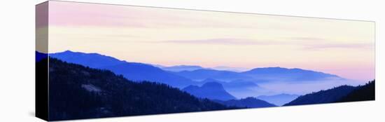 Sunset, Sequoia National Park, California, USA-null-Stretched Canvas