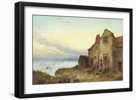 Sunset Shadows, 1865-Charles Napier Hemy-Framed Giclee Print