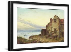 Sunset Shadows, 1865-Charles Napier Hemy-Framed Giclee Print