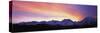 Sunset, Sierra Mountains, California, USA-null-Stretched Canvas