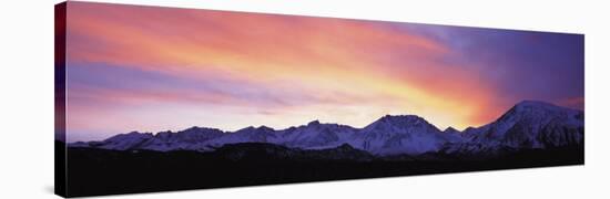 Sunset, Sierra Mountains, California, USA-null-Stretched Canvas