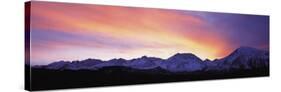 Sunset, Sierra Mountains, California, USA-null-Stretched Canvas