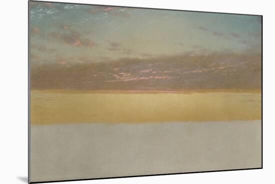 Sunset Sky, 1872-John Frederick Kensett-Mounted Giclee Print