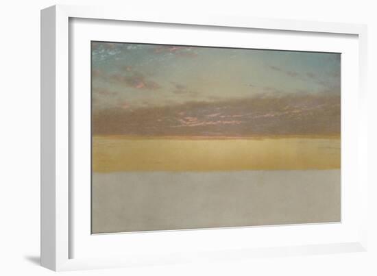 Sunset Sky, 1872-John Frederick Kensett-Framed Giclee Print