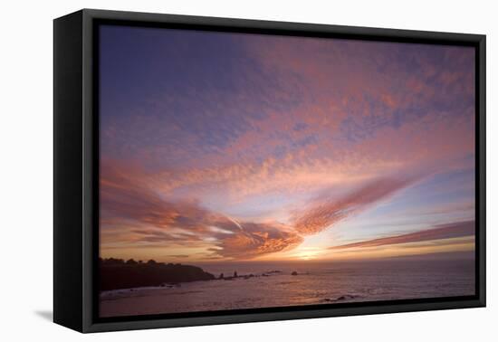 Sunset Sky I-Rita Crane-Framed Stretched Canvas