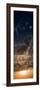 Sunset Sky, Large Format Vertical Panoramic, West Sussex, England, United Kingdom, Europe-Giles Bracher-Framed Photographic Print