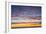 Sunset sky, ocean, Heceta Beach, Oregon Coast, Oregon, USA.-Michel Hersen-Framed Photographic Print