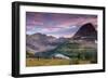 Sunset Sky over Hidden Lake. Glacier National Park, Montana-Jordi Elias Grassot-Framed Photographic Print