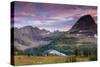 Sunset Sky over Hidden Lake. Glacier National Park, Montana-Jordi Elias Grassot-Stretched Canvas