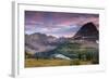 Sunset Sky over Hidden Lake. Glacier National Park, Montana-Jordi Elias Grassot-Framed Photographic Print