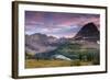 Sunset Sky over Hidden Lake. Glacier National Park, Montana-Jordi Elias Grassot-Framed Photographic Print