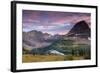 Sunset Sky over Hidden Lake. Glacier National Park, Montana-Jordi Elias Grassot-Framed Photographic Print