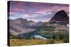 Sunset Sky over Hidden Lake. Glacier National Park, Montana-Jordi Elias Grassot-Stretched Canvas