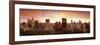 Sunset Skyline Chicago Il, USA-null-Framed Photographic Print