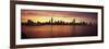 Sunset Skyline Chicago Il, USA-null-Framed Photographic Print