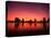 Sunset Skyline from Lake Eola, Orlando, Florida-Bill Bachmann-Stretched Canvas