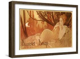 Sunset Soap-null-Framed Giclee Print