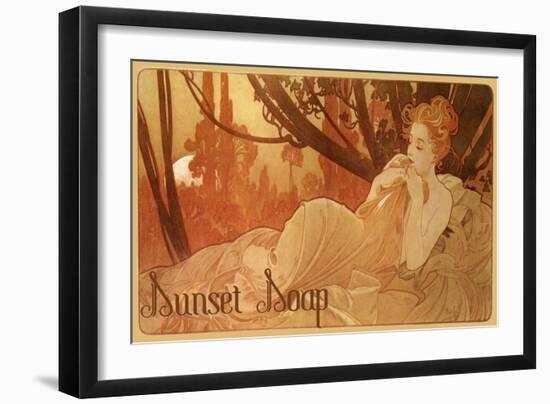 Sunset Soap-null-Framed Giclee Print